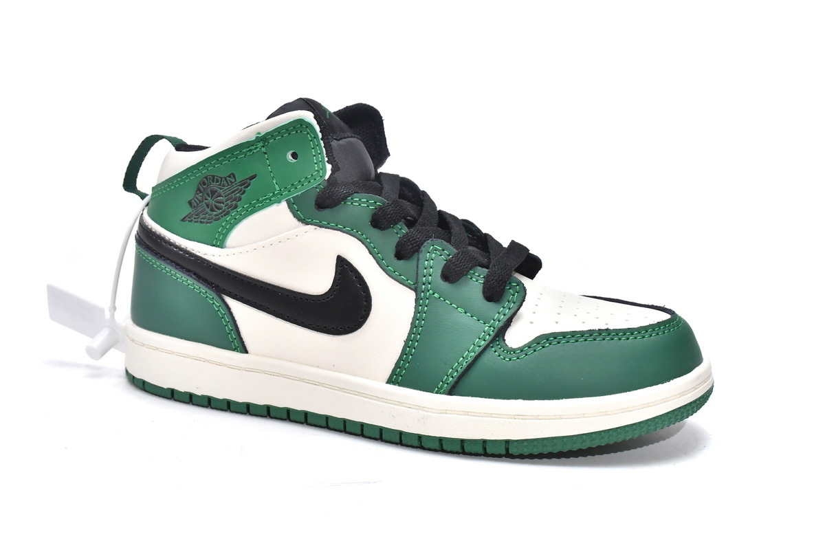 Pkgod Air Jordan 1 Mid PS Pine Green（Kids）