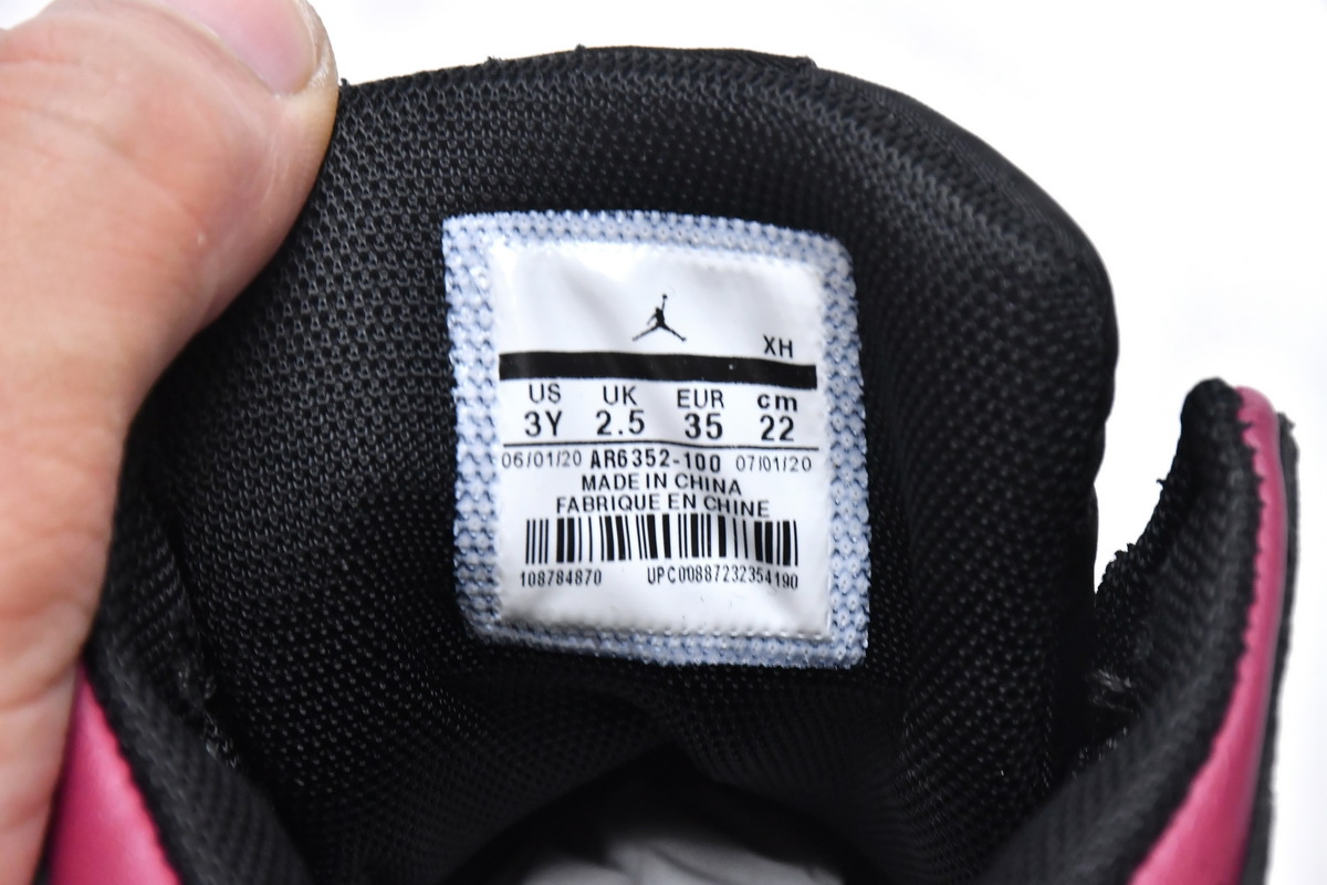 Pkgod Air Jordan 1 Mid PS Red Black Toe（kids）