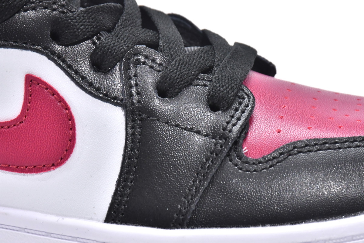 Pkgod Air Jordan 1 Mid PS Red Black Toe（kids）