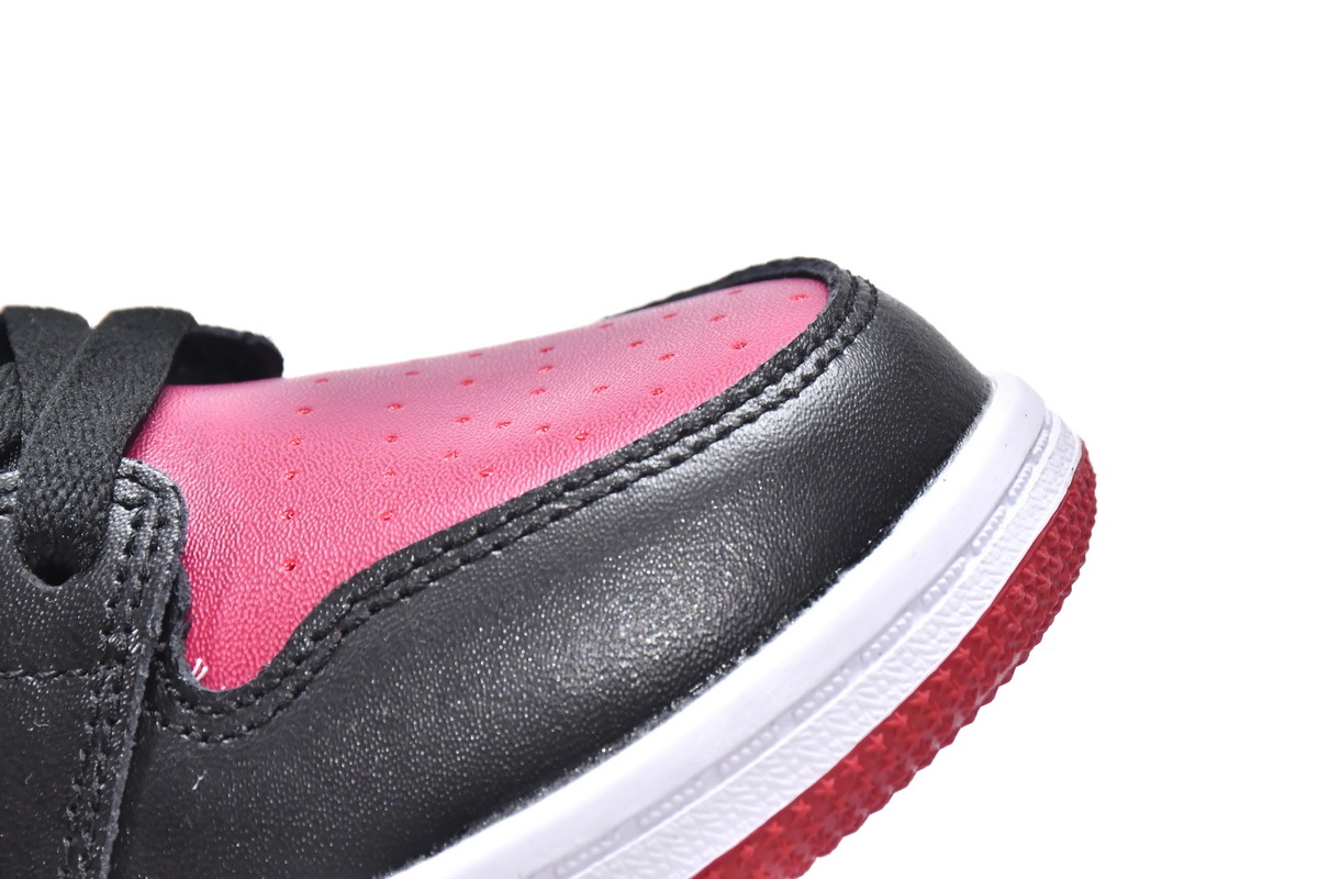 Pkgod Air Jordan 1 Mid PS Red Black Toe（kids）