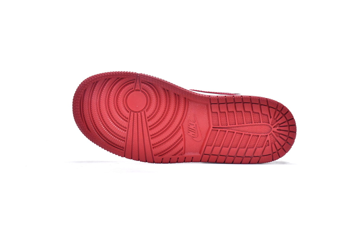 Pkgod Air Jordan 1 Mid PS Red Black Toe（kids）