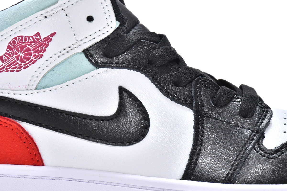 Pkgod Air Jordan 1 Mid PS Red Black Toe（Kids）