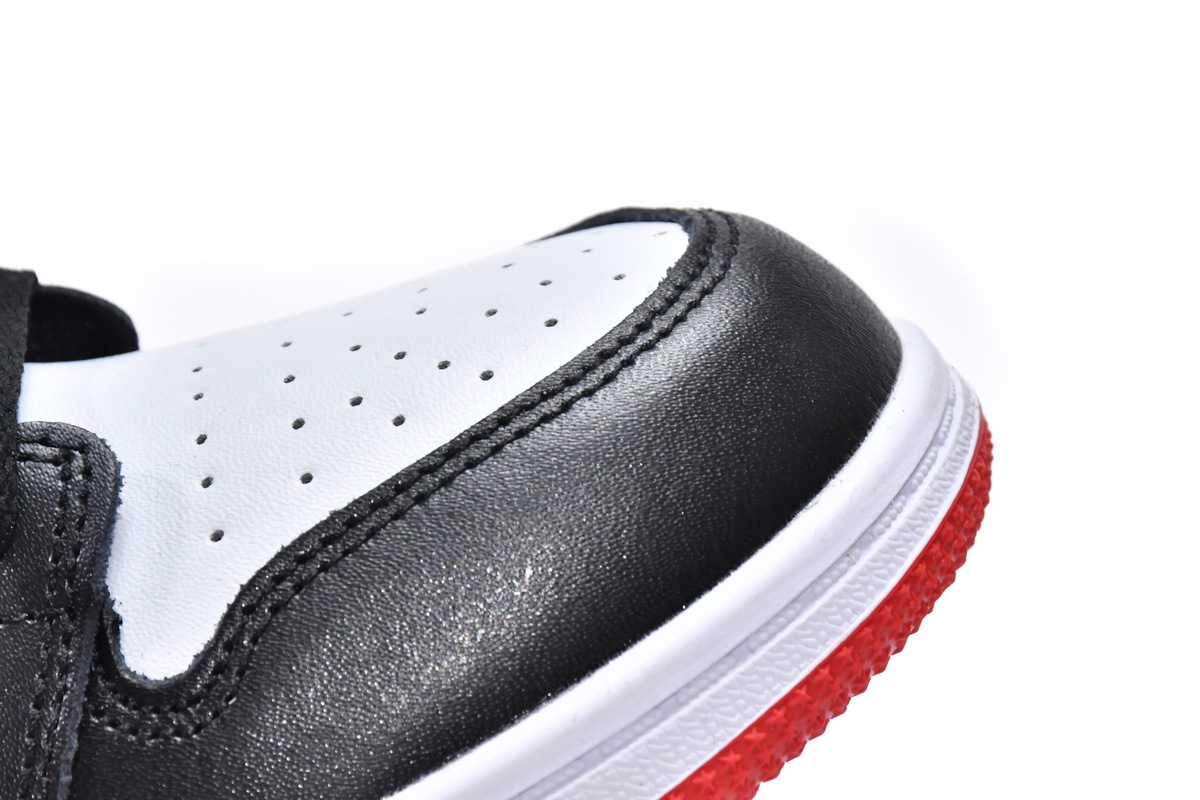 Pkgod Air Jordan 1 Mid PS Red Black Toe（Kids）