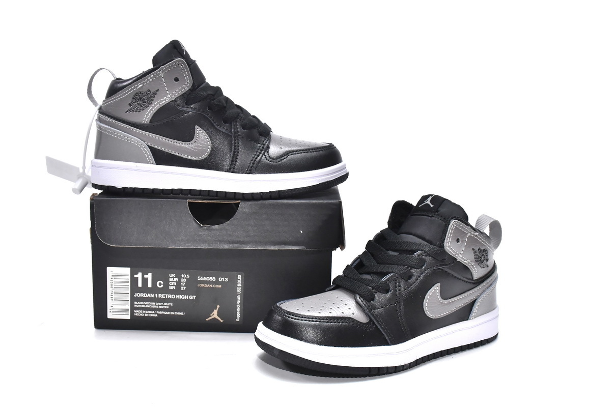Pkgod Air Jordan 1 Mid PS Shadow（Kids）
