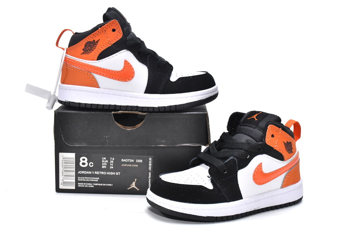 Pkgod Air Jordan 1 Mid PS Shattered Backboard(Kids)