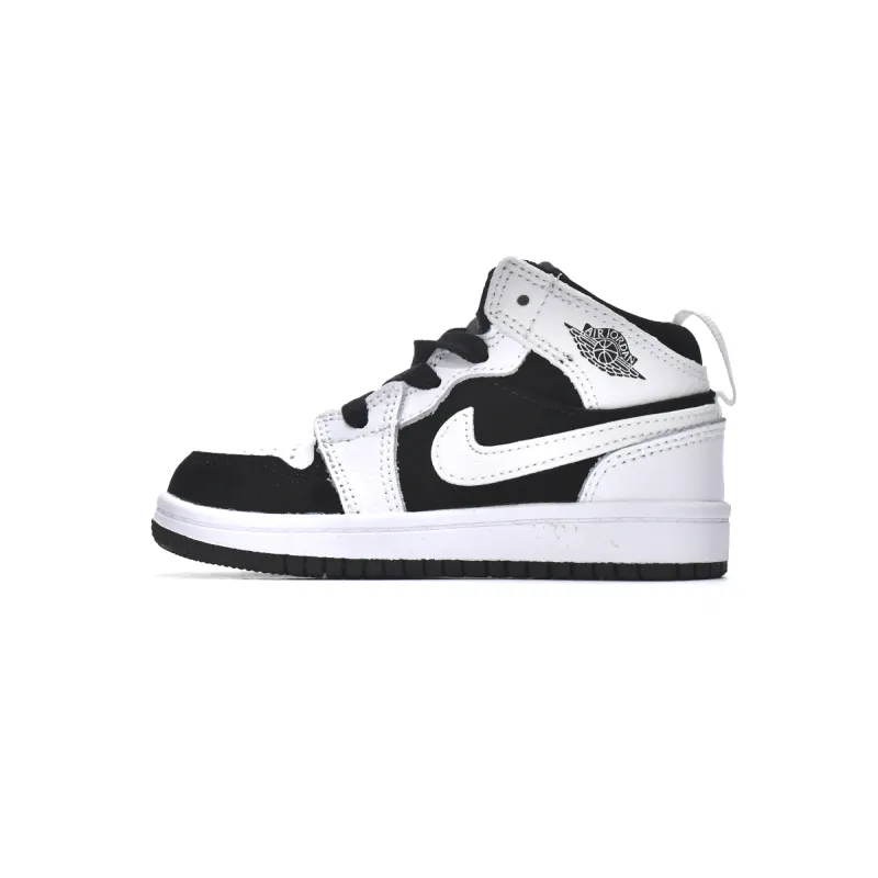 Pkgod Air Jordan 1 Mid PS Tuxedo（Kids）