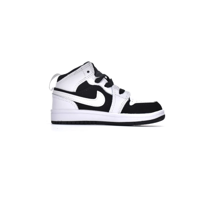 Pkgod Air Jordan 1 Mid PS Tuxedo（Kids） 02
