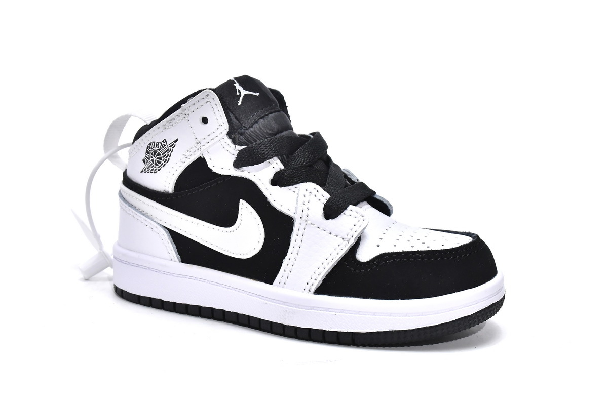 Pkgod Air Jordan 1 Mid PS Tuxedo（Kids）