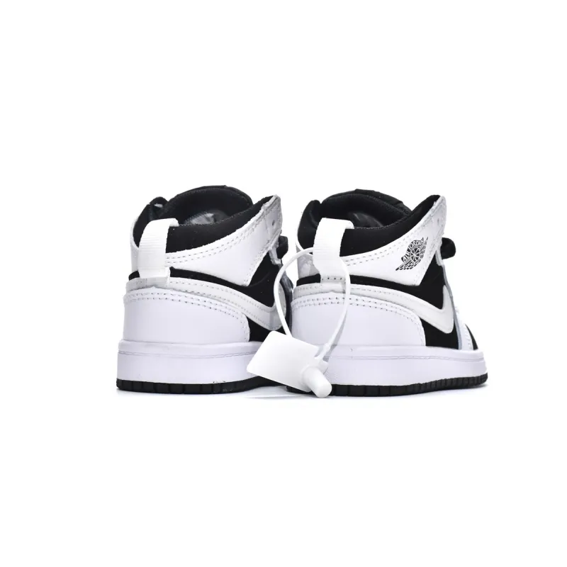 Pkgod Air Jordan 1 Mid PS Tuxedo（Kids）