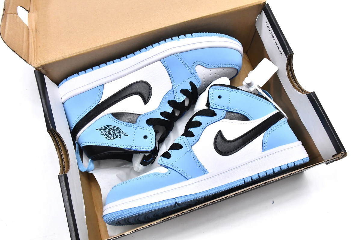 Pkgod Air Jordan 1 Mid PS University Blue（Kids）