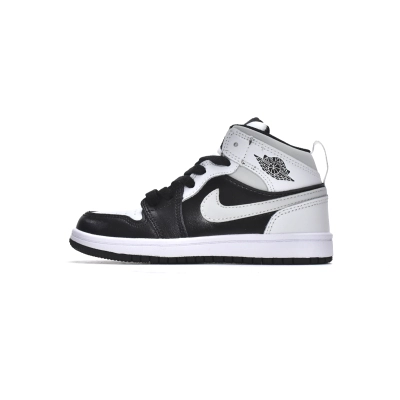Pkgod Air Jordan 1 Mid PS White Shadow（Kids） 01