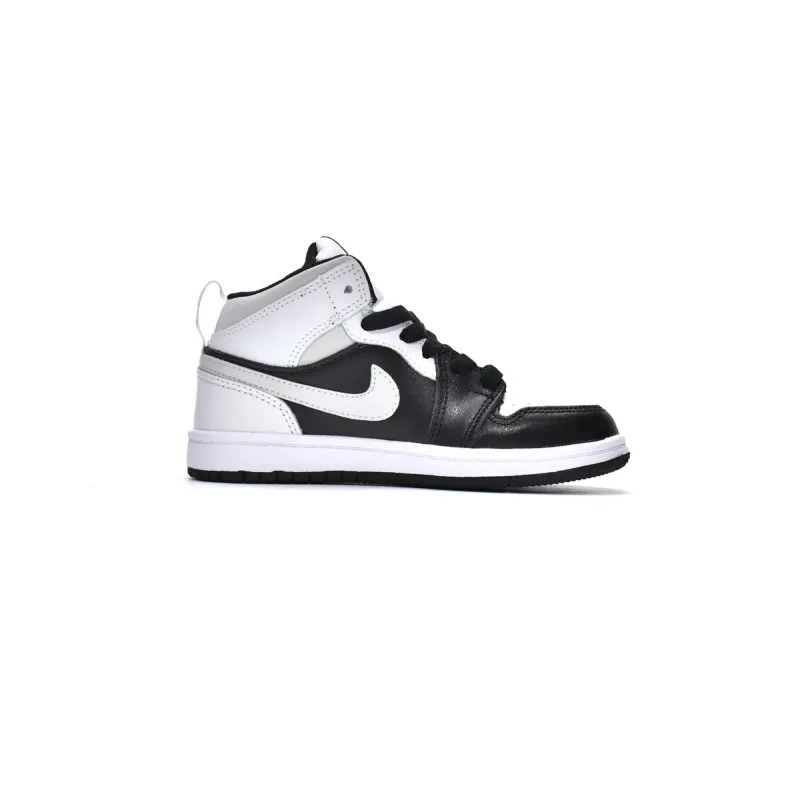 Pkgod Air Jordan 1 Mid PS White Shadow（Kids）