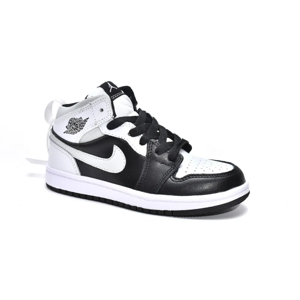 Pkgod Air Jordan 1 Mid PS White Shadow（Kids）