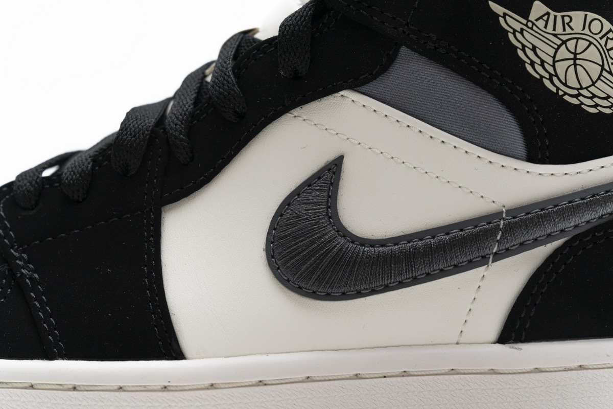Pkgod Air Jordan 1 Mid Satin Grey
