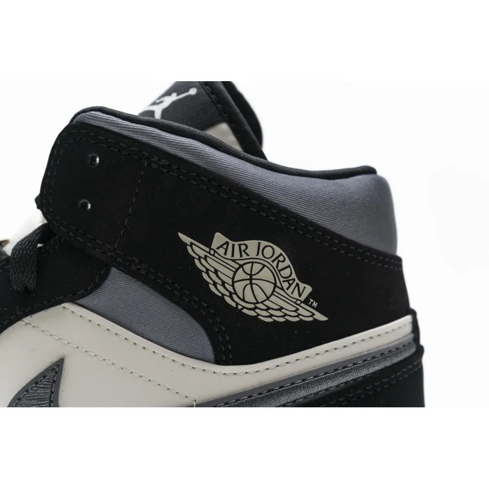 Pkgod Air Jordan 1 Mid Satin Grey