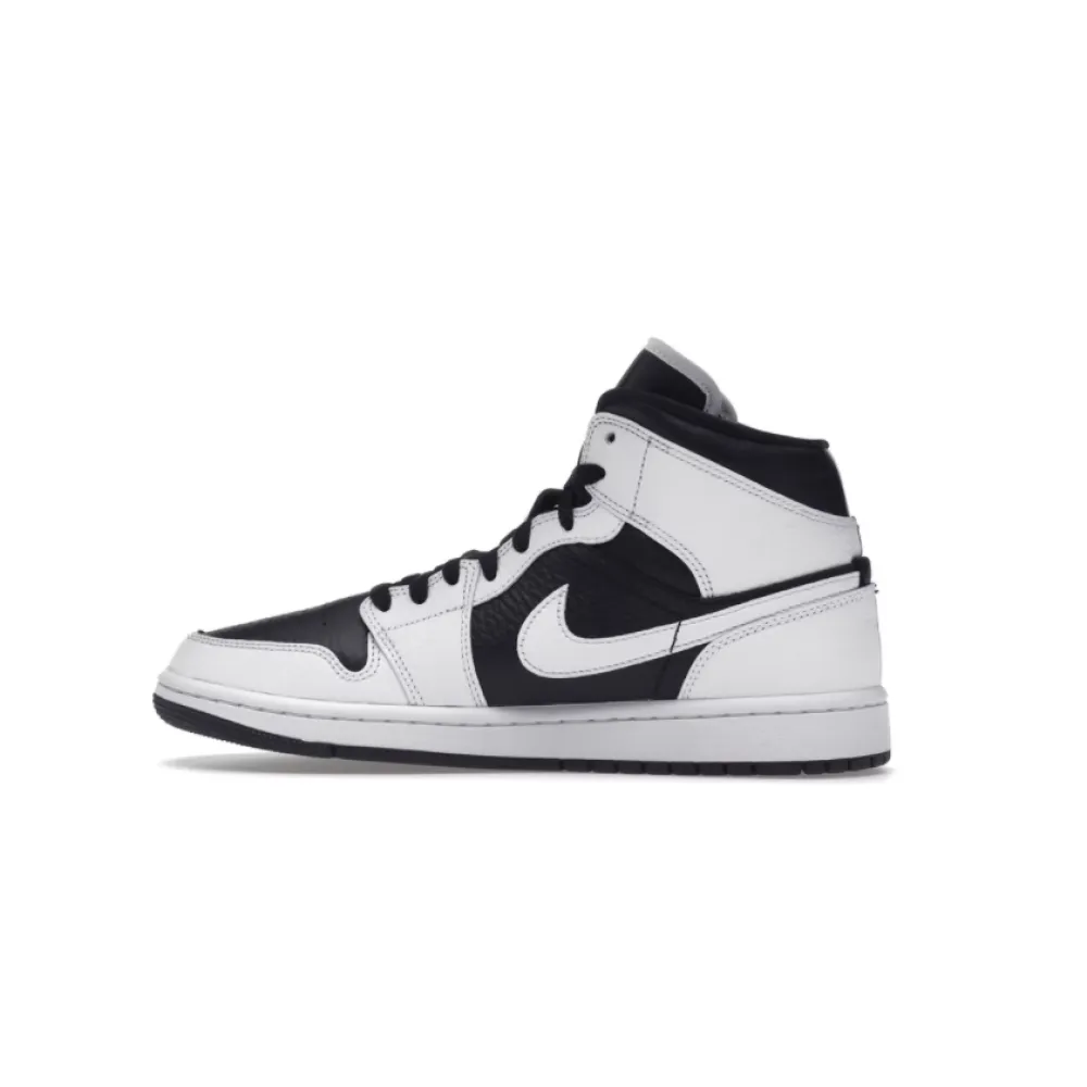 Pkgod Air Jordan 1 Mid Split Black White