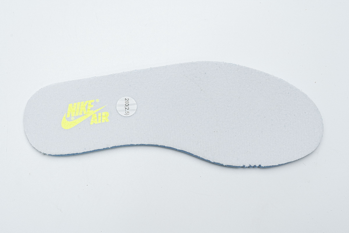 Pkgod Air Jordan 1 Retro High White Black Volt University Gold