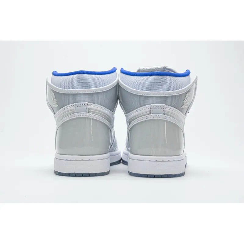 Pkgod Air Jordan 1 Retro High Zoom White Racer Blue