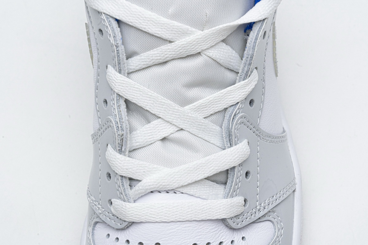 Pkgod Air Jordan 1 Retro High Zoom White Racer Blue