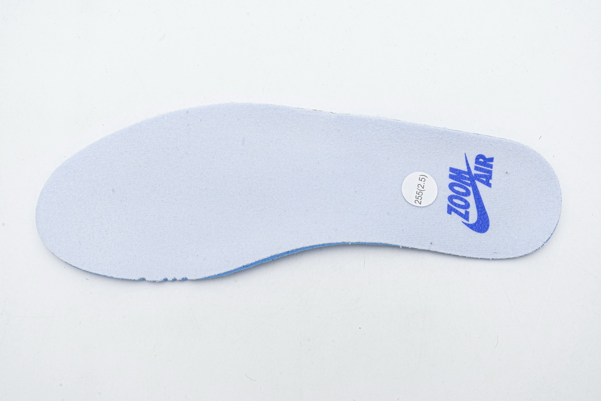 Pkgod Air Jordan 1 Retro High Zoom White Racer Blue