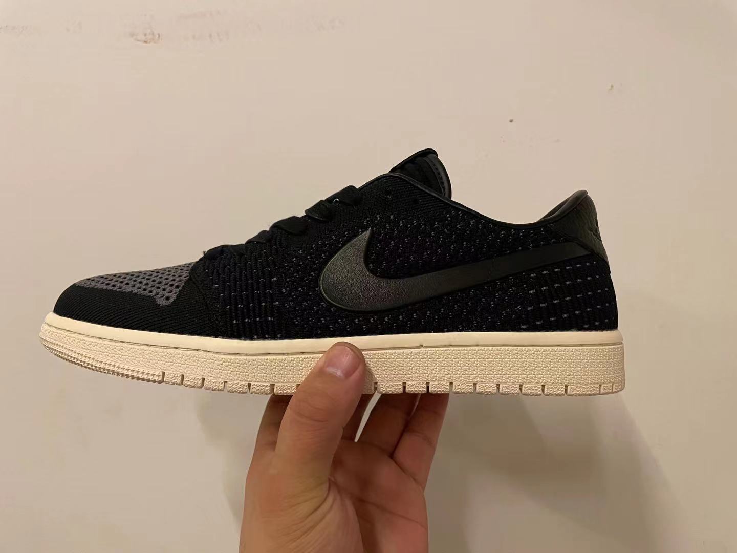 Pkgod Air Jordan 1 Retro Low Flyknit Black Guava Ice​