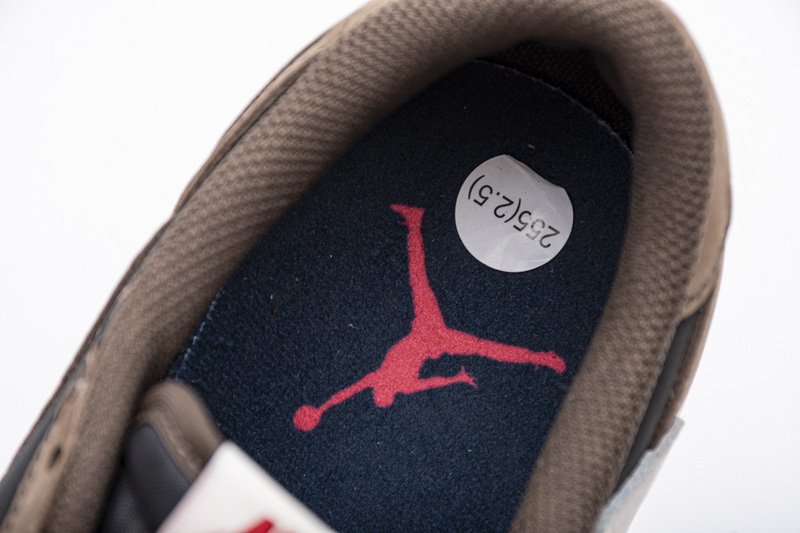 Pkgod Air Jordan 1 Retro Low OG SP Travis Scott Mocha