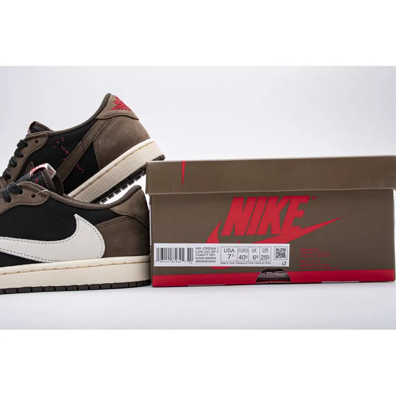 Pkgod Air Jordan 1 Retro Low OG SP Travis Scott