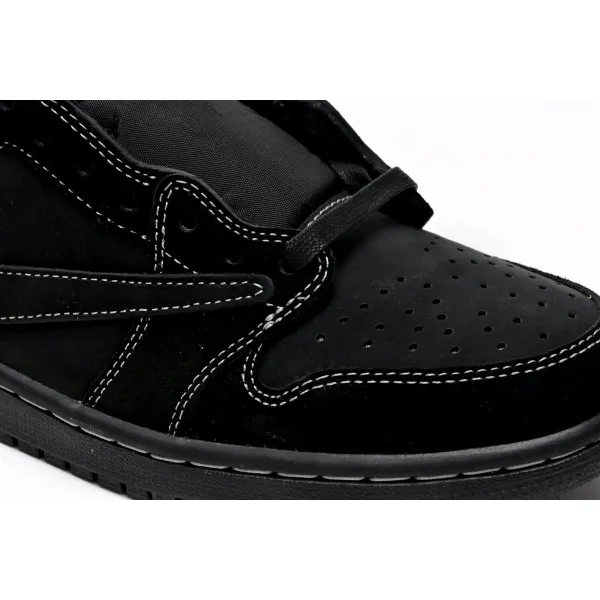 PK God Air Jordan 1 Retro Low OG SP Travis Scott Black Phantom