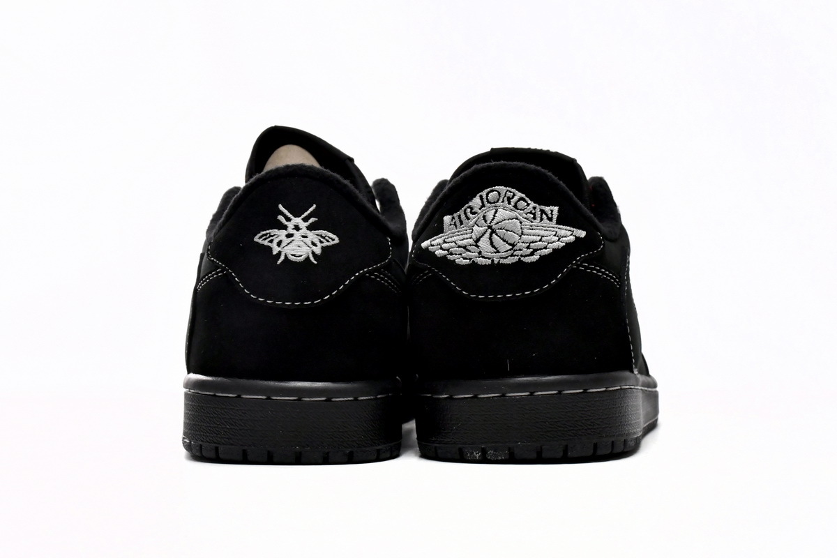  Pkgod Air Jordan 1 Retro Low OG SP Travis Scott Black Phantom