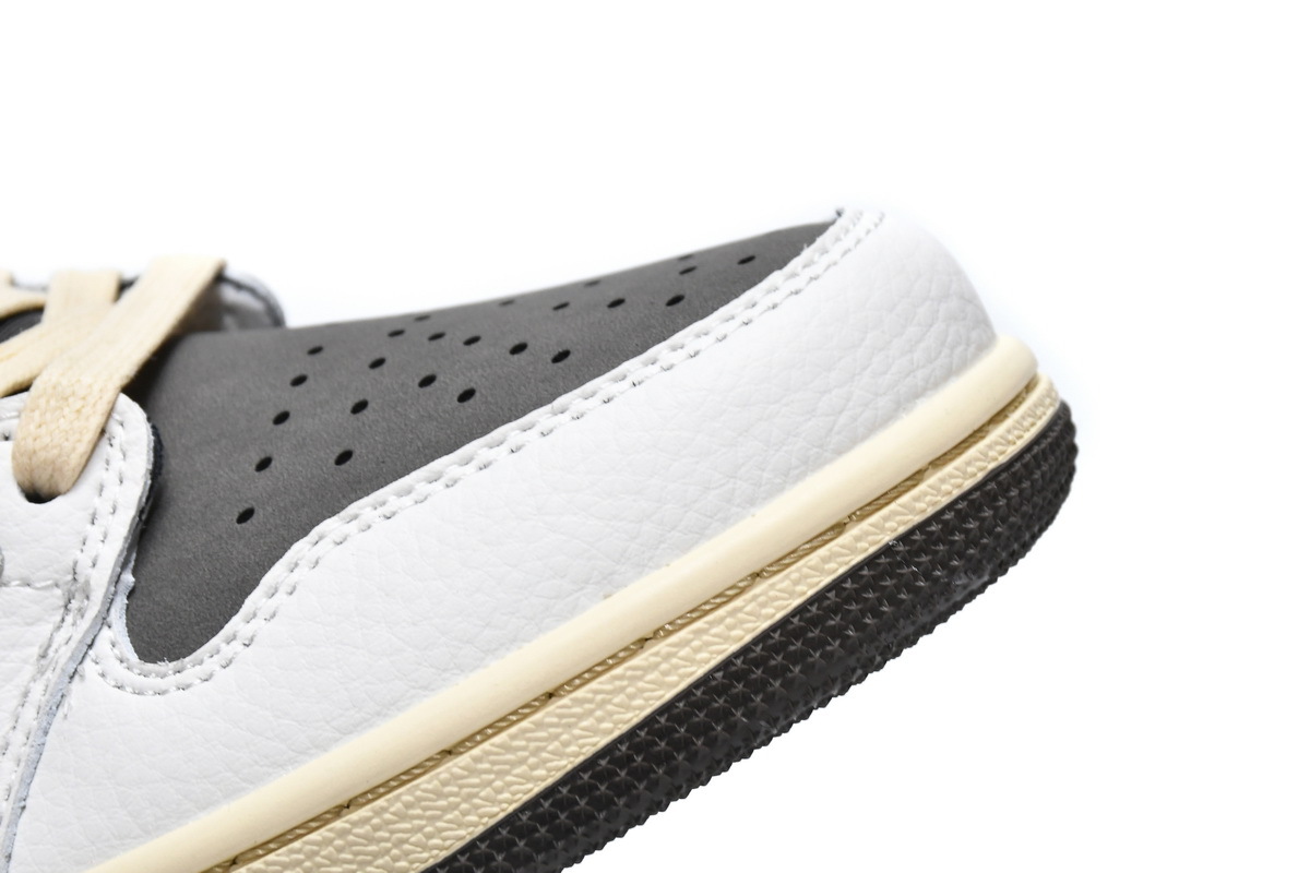  Pkgod Air Jordan 1 Retro Low OG SP Travis Scott Reverse Mocha  