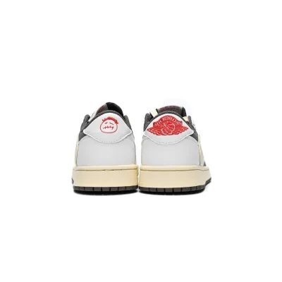 PK God Air Jordan 1 Retro Low OG SP Travis Scott Reverse Mocha