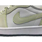 Pkgod Air Jordan 1 Retro Low White Ghost Green Black ​