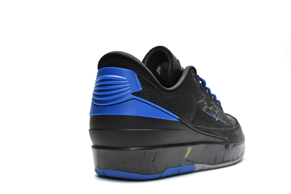     Air Jordan 2 Retro Low SP Off-White Black Blue