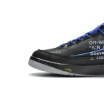 Pkgod Air Jordan 2 Retro Low SP Off-White Black Blue