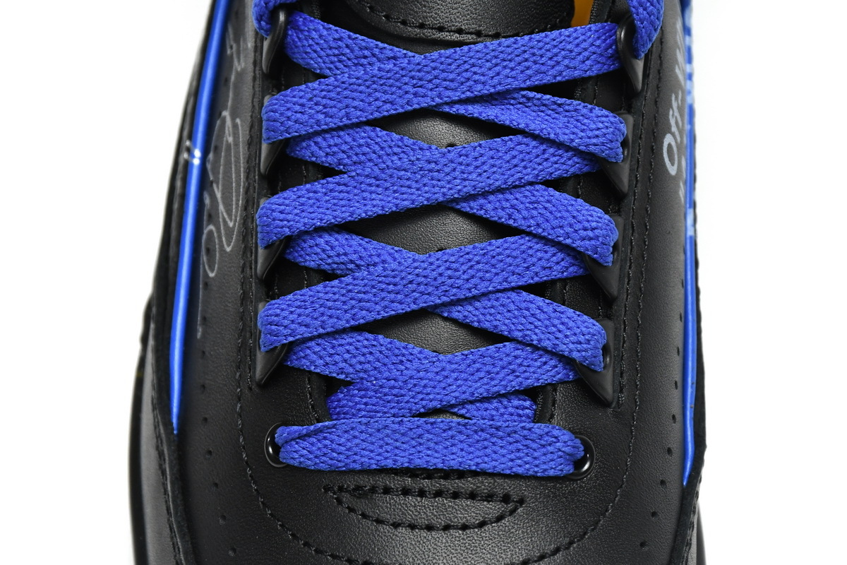     Air Jordan 2 Retro Low SP Off-White Black Blue