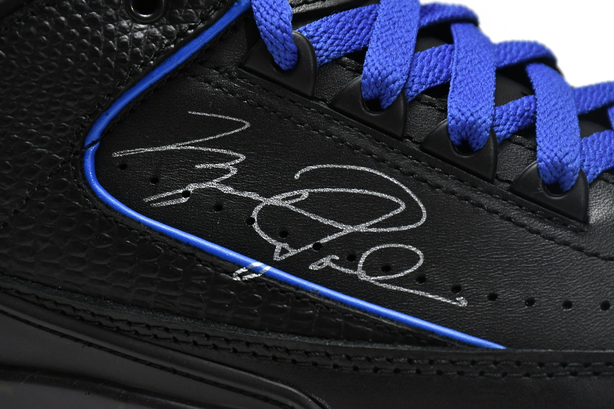     Air Jordan 2 Retro Low SP Off-White Black Blue