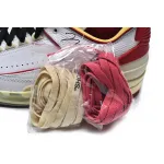 Pkgod Air Jordan 2 Retro Low SP Off-White White Red