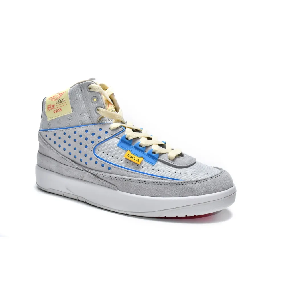 Pkgod Air Jordan 2 Retro SP Union Grey Fog