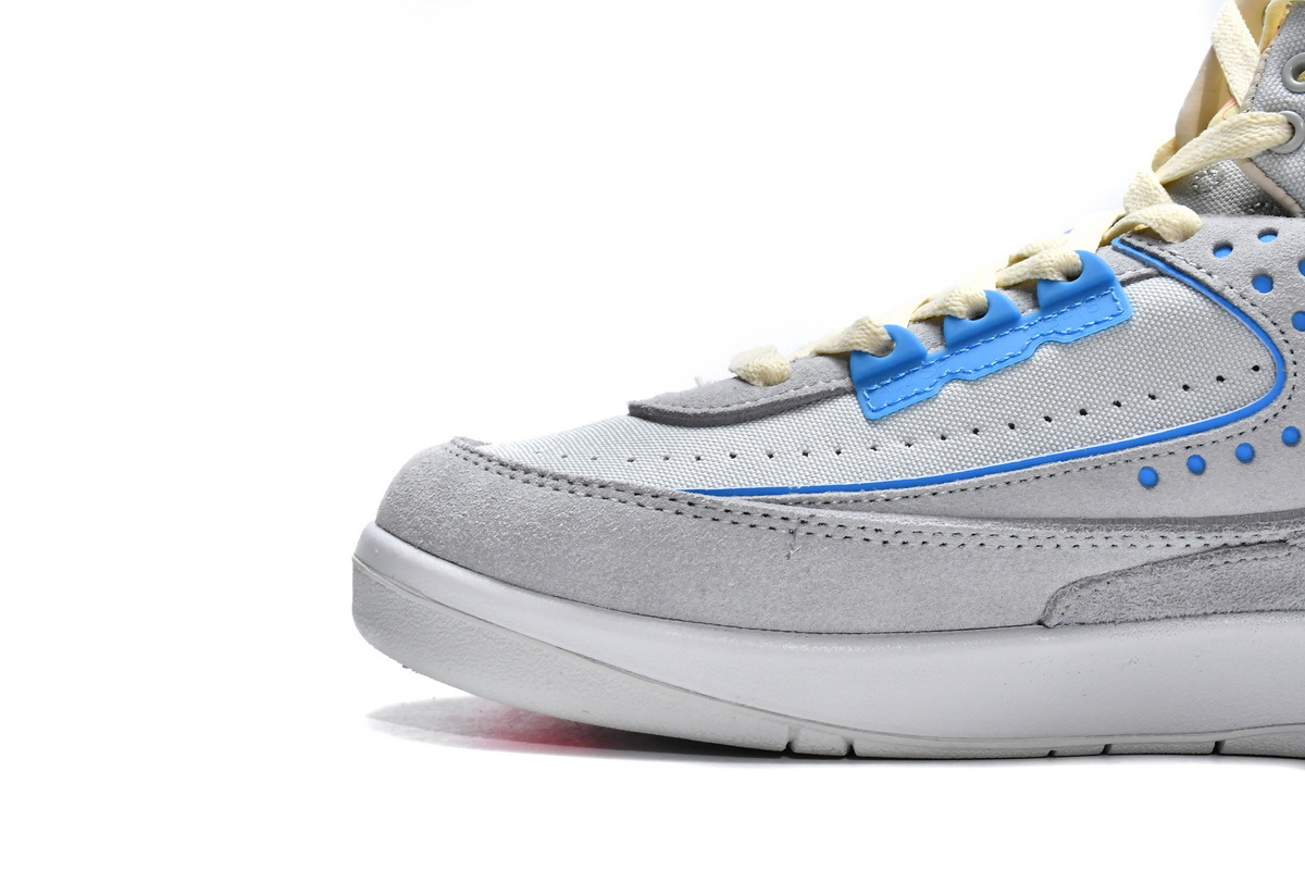 Pkgod Air Jordan 2 Retro SP Union Grey Fog