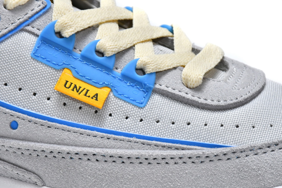 Pkgod Air Jordan 2 Retro SP Union Grey Fog