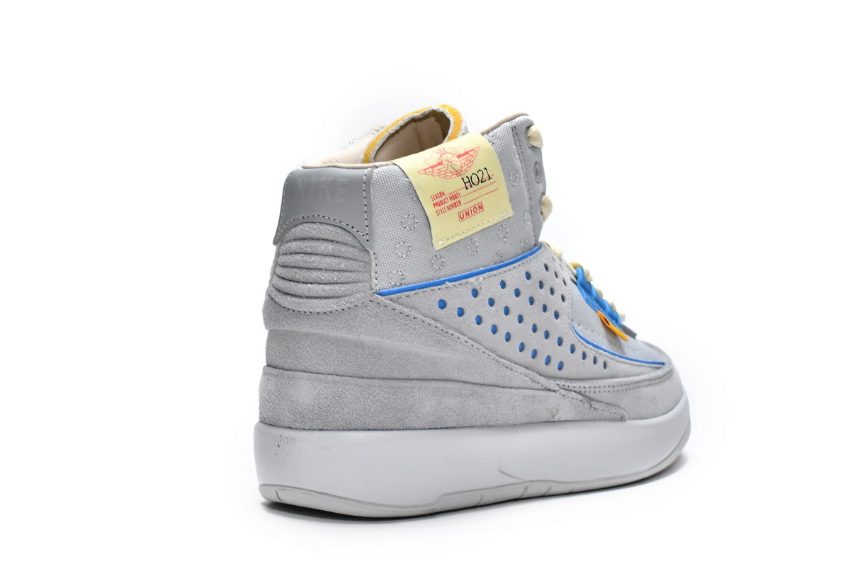Pkgod Air Jordan 2 Retro SP Union Grey Fog