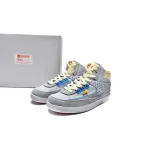 Pkgod Air Jordan 2 Retro SP Union Grey Fog