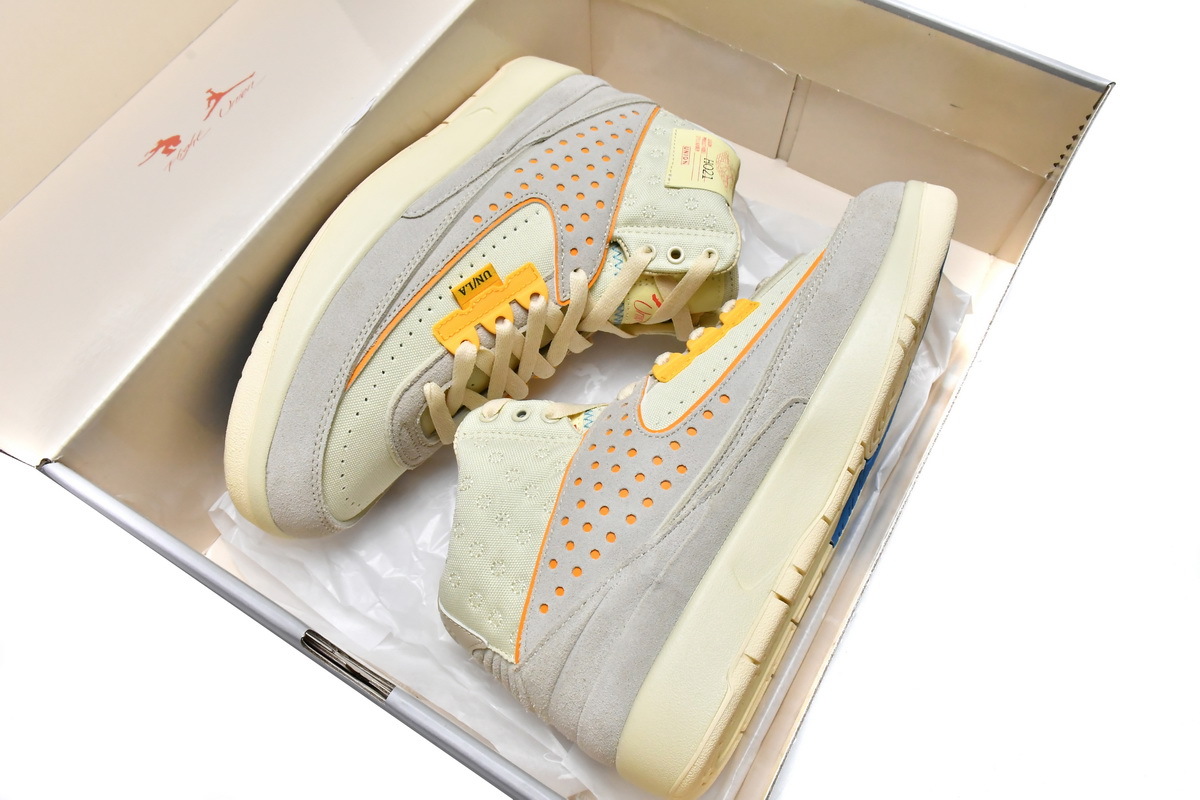 Pkgod Air Jordan 2 Retro SP Union Rattan