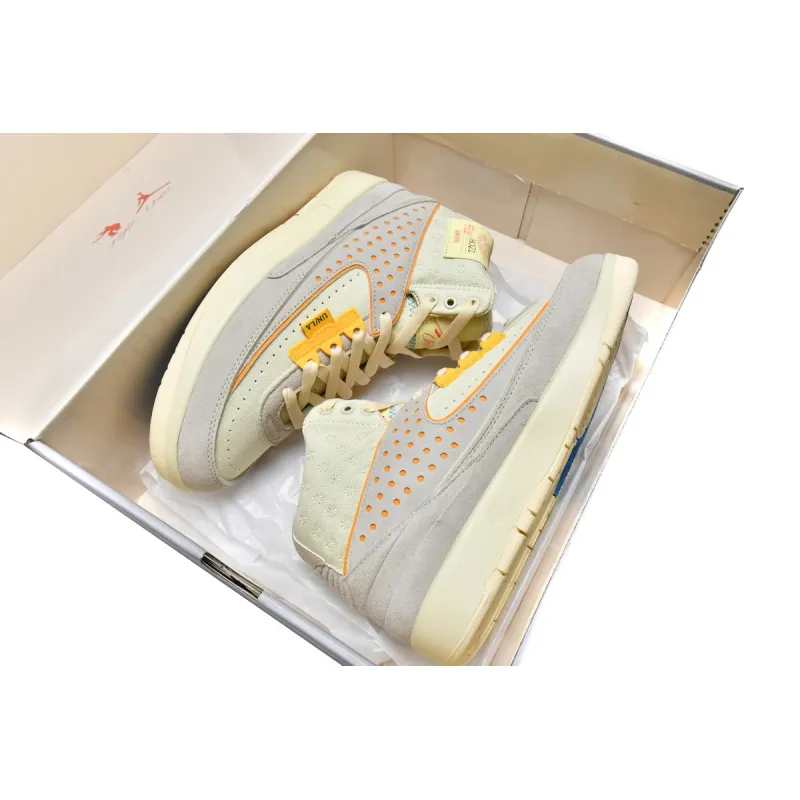 Pkgod Air Jordan 2 Retro SP Union Rattan