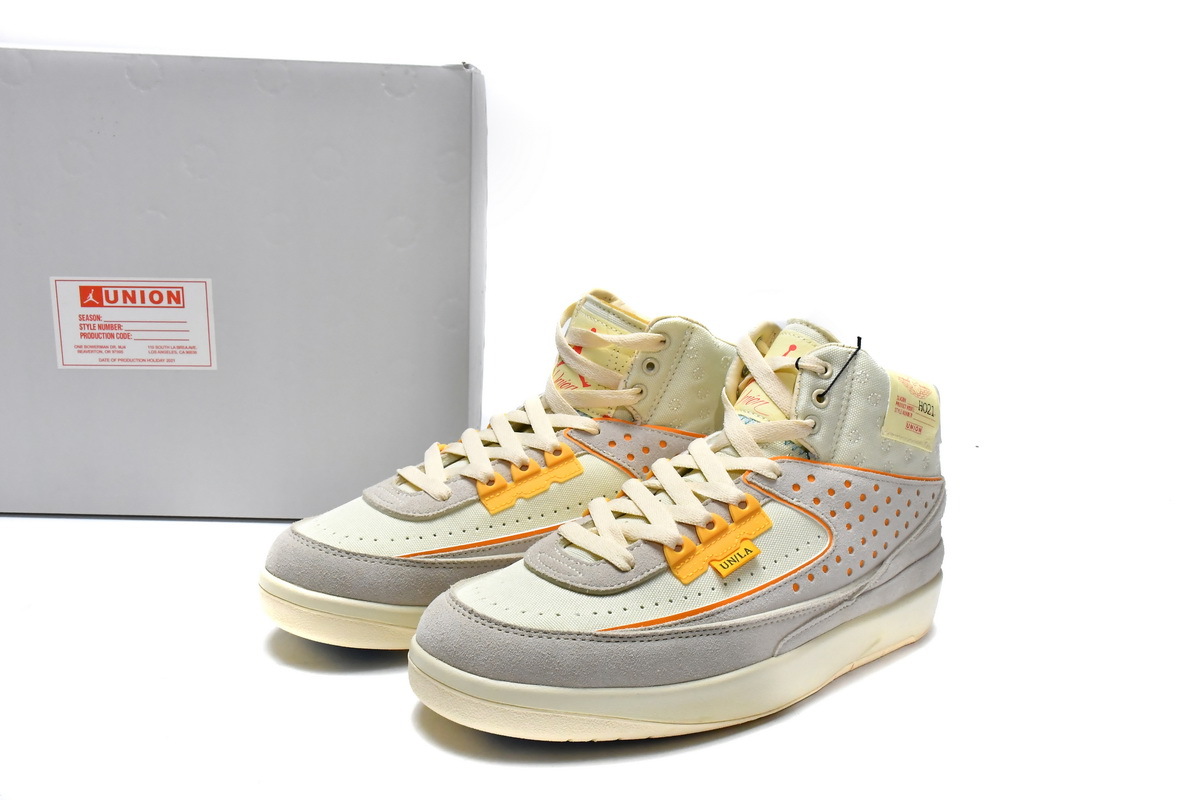 Pkgod Air Jordan 2 Retro SP Union Rattan