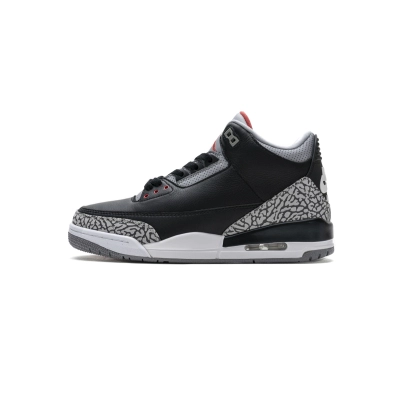 Pkgod Air Jordan 3 Retro Black Cement 01