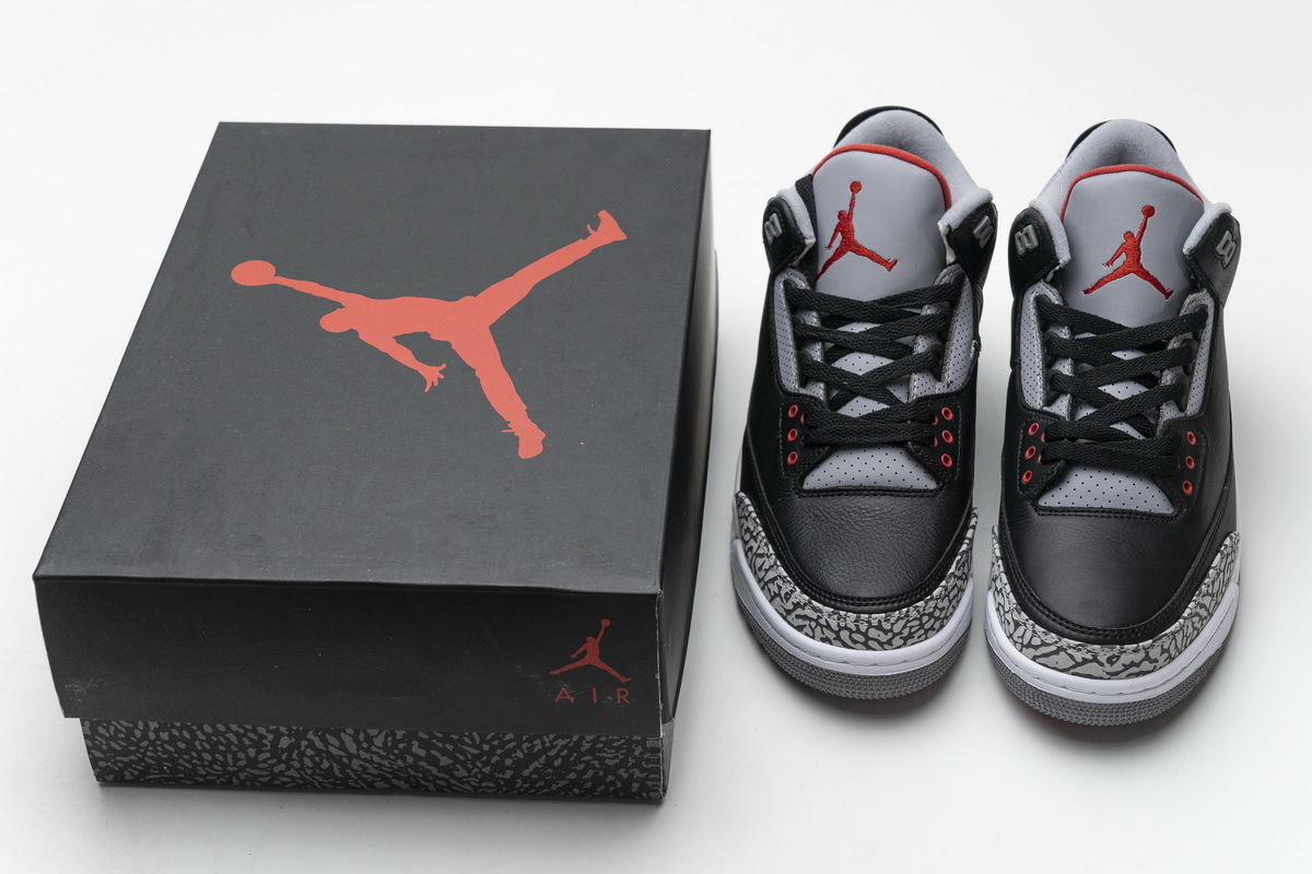 Pkgod Air Jordan 3 Retro Black Cement