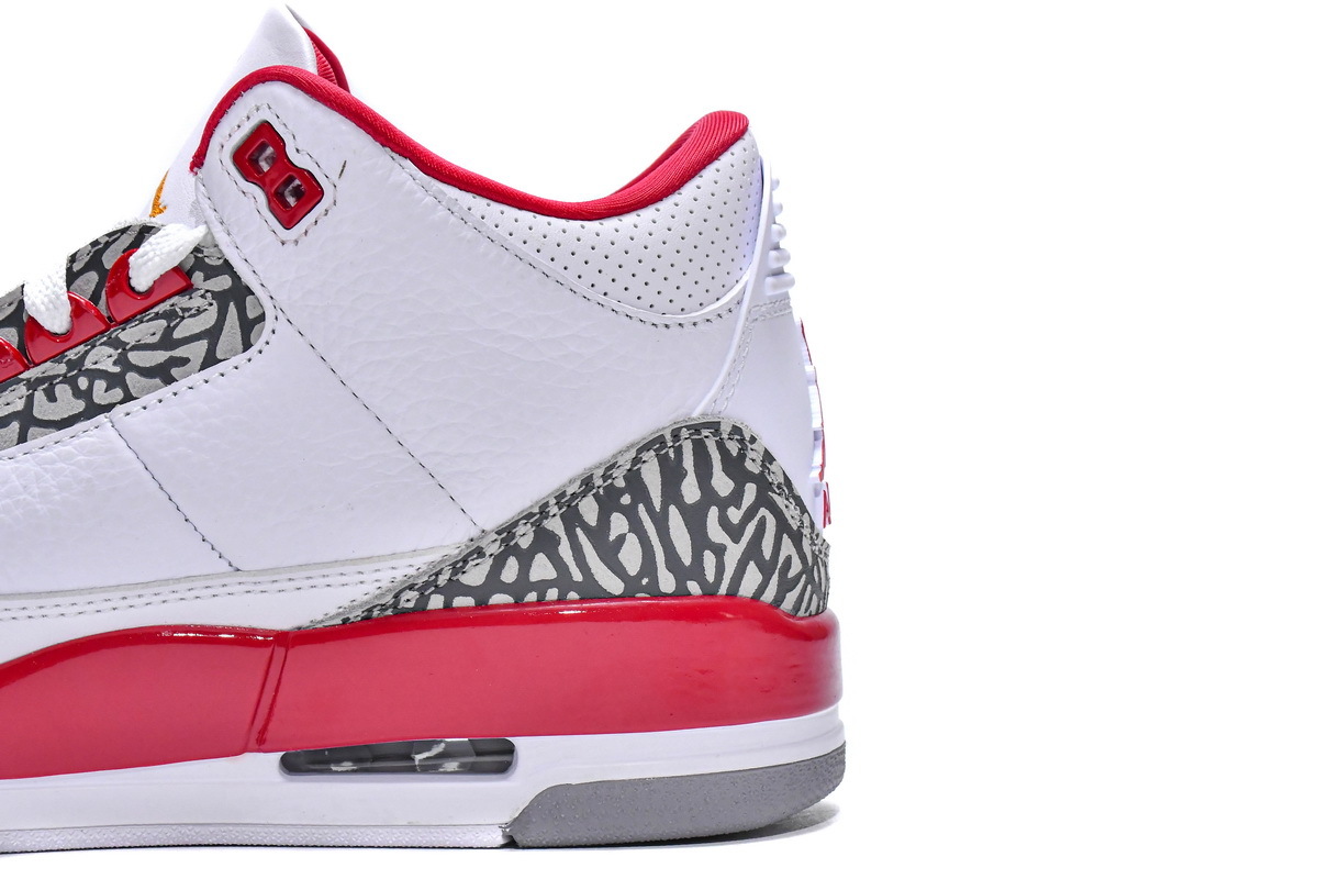 Pkgod Air Jordan 3 Retro Cardinal Red  