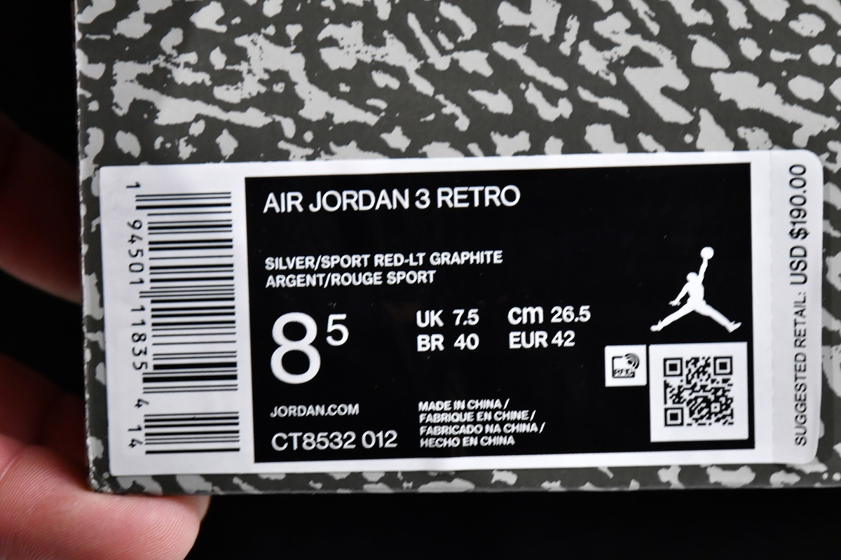     Air Jordan 3 Retro Cool Grey 2021