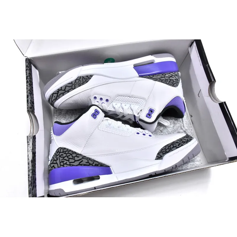Pkgod Air Jordan 3 Retro Dark Iris